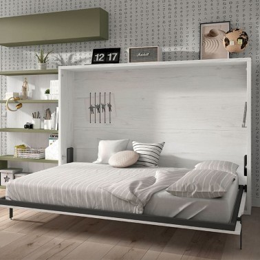 Cama abatible horizontal simple