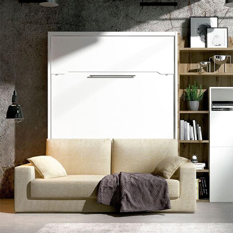 dinastía Que té ▷ Cama abatible vertical con sofá Baly - Bebeydecoracion