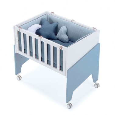 Minicuna colecho Equo Azul Alondra