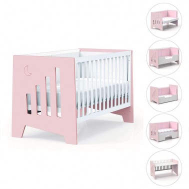 Cuna Colecho Omni Rosa de Alondra