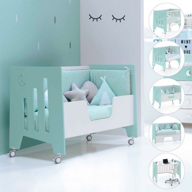 Cuna Colecho Omni Mint Alondra