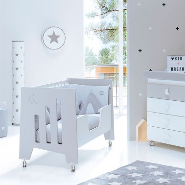 Cuna Colecho Omni Grey Alondra