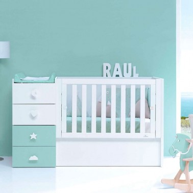 Cuna convertible Just Bubble Alondra
