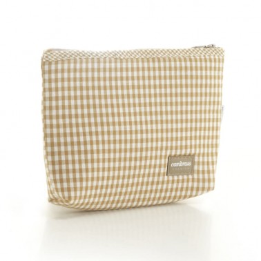 Bolsa aseo Picnic Ocre