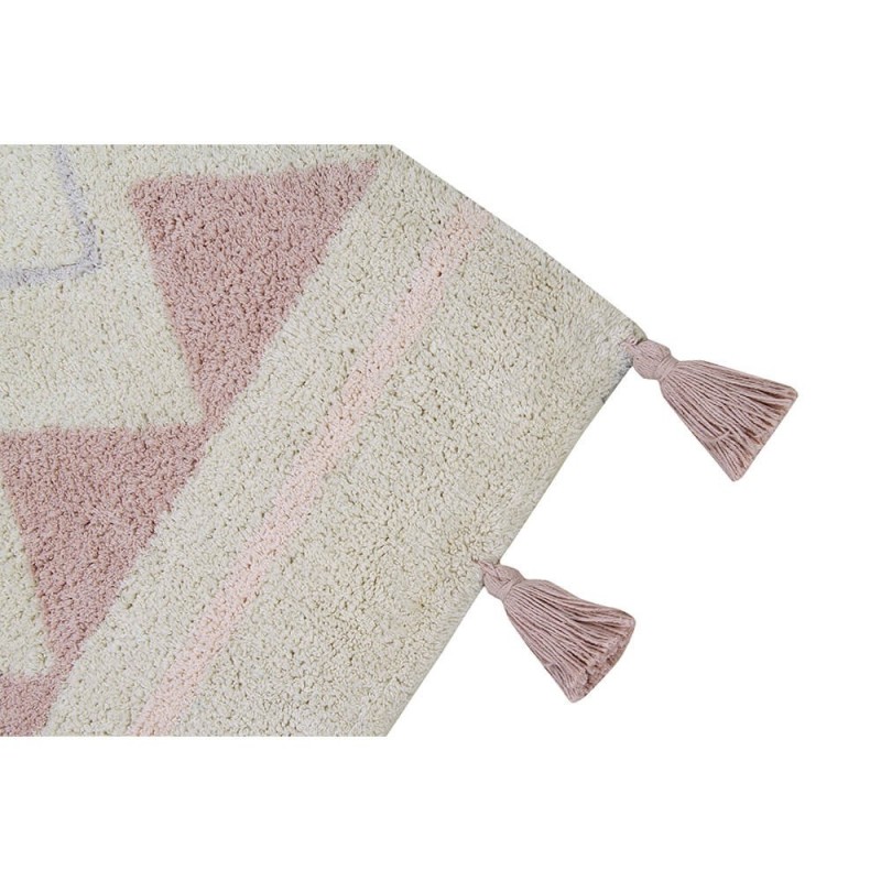 Alfombra azteca nude - Bebeydecoracion | REBAJAS