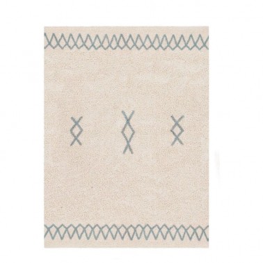 Alfombra Atlas Natural Vintage Blue