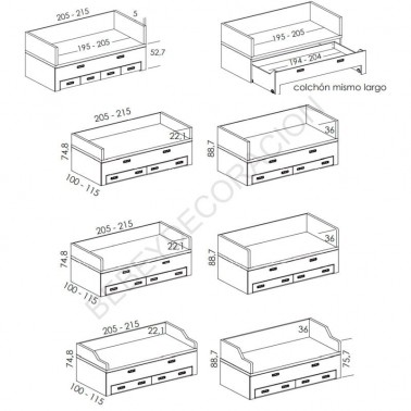 Cama compacta Premium