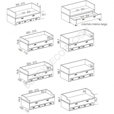 Cama compacta Premium