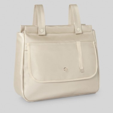 Bolso panera Esencial Arena Paz Rodriguez