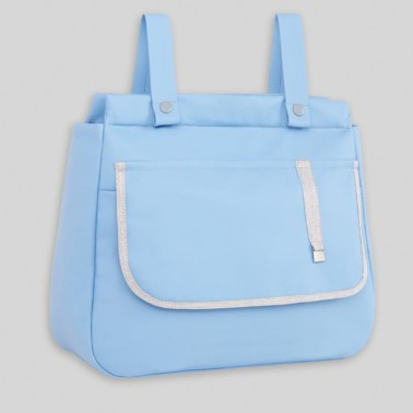 Bolso panera Esencial Azul Añil Paz Rodriguez