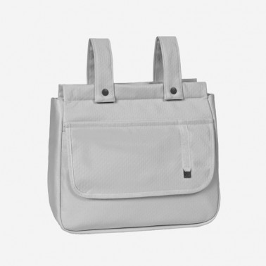 Bolso panera Esencial Gris Vapor Paz Rodriguez