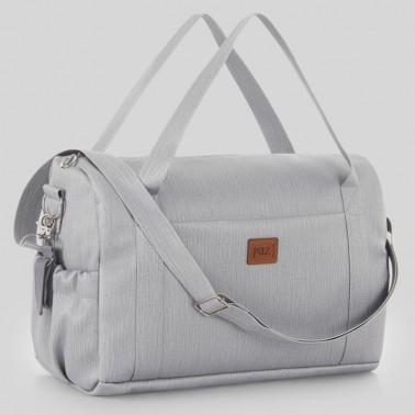 Bolso maternidad Esencial Gris Perla