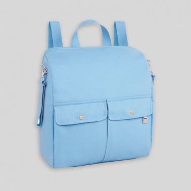 Mochila Esencial Azul Añil Paz Rodriguez