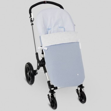 Saco silla universal Berce Azul Nube