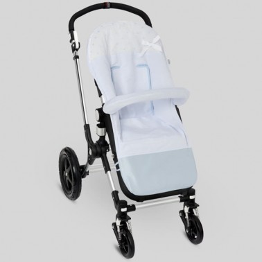 Colchoneta silla universal Berce Azul Nube