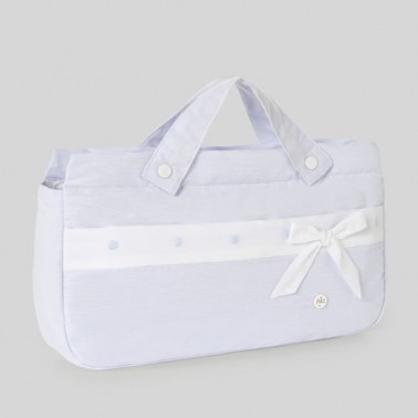Bolso panera Berce Azul Nube