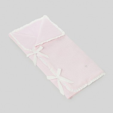 Saco nana punto Berce Rosa Tiza