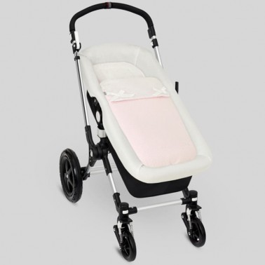 Saco coche Berce Rosa Tiza