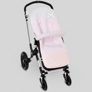 Colchoneta silla universal Berce Rosa Tiza