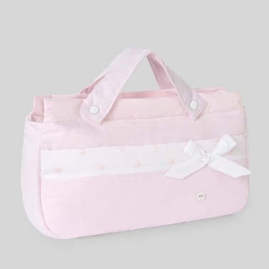 Bolso panera Berce Rosa Tiza