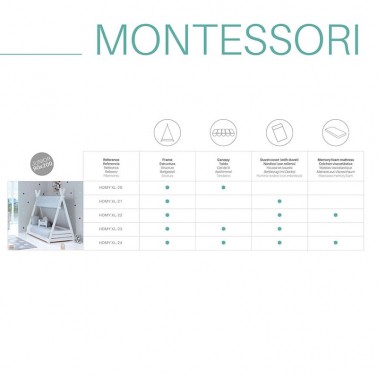 Cama Montessori Homy de Alondra