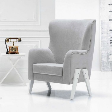 Butaca de lactancia Glam White