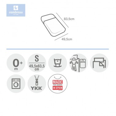 Saco de minicuna Cambrass grafico