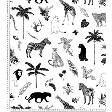 Papel pintado Animal Mix