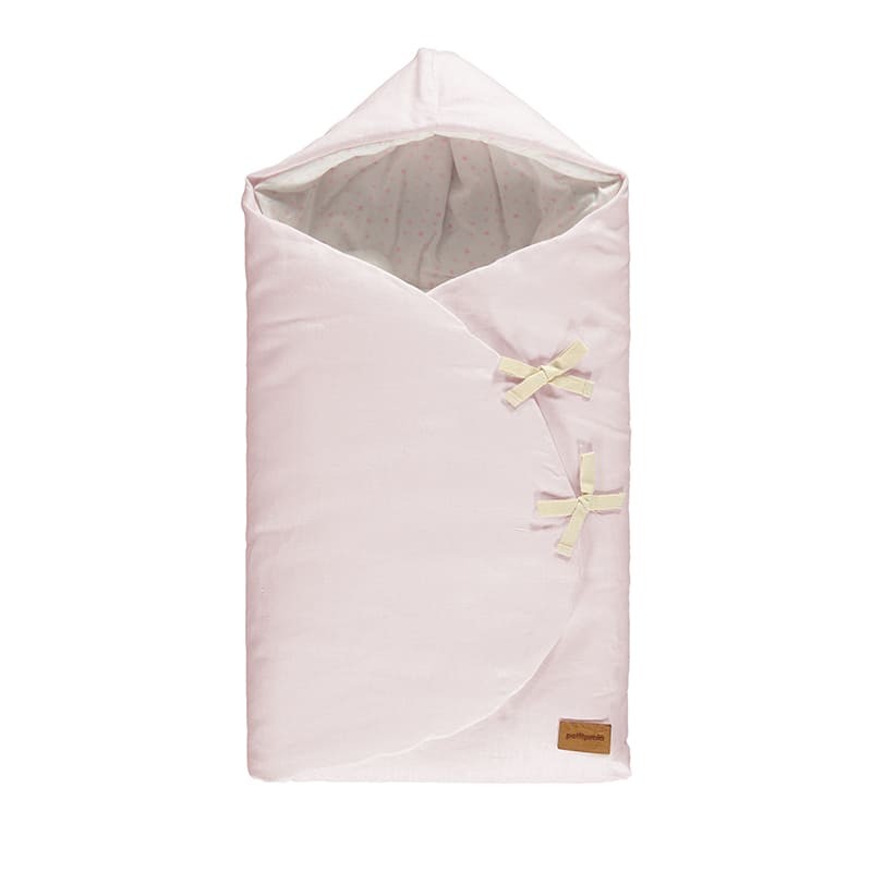 Saco capazo Moon Lino Rosa