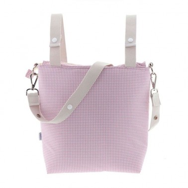 Bolso talega Mini Windsord Rosa
