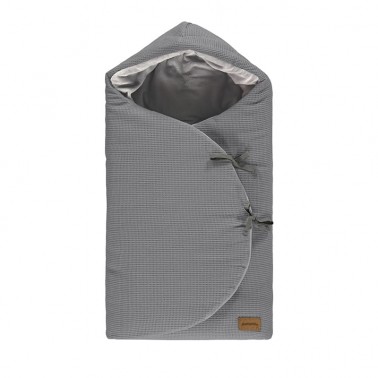 Saco capazo Moon Waffle Gris