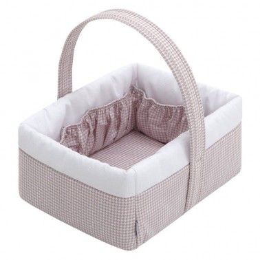 Cesta colonias Mini Windsord rosa