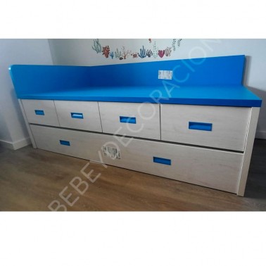 Cama compacta con arrastre Up