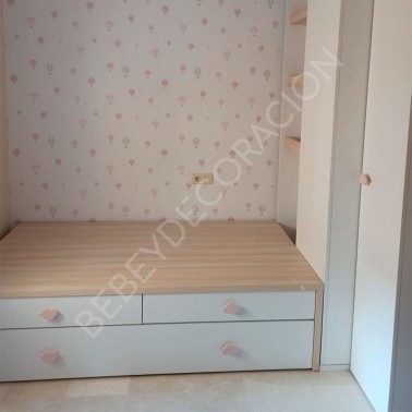 Cama compacta con arrastre Up