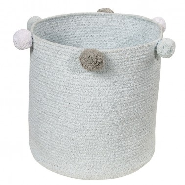 cesta de almacenaje bubbly azul lorena canals 