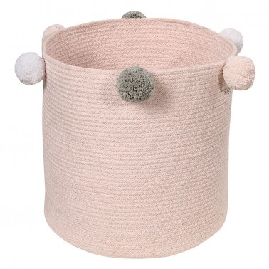 cesta de almacenaje bubbly rosa lorena canals 