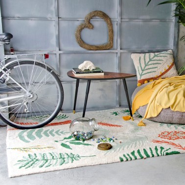 ▷ Alfombra con forma de hoja - Bebeydecoracion