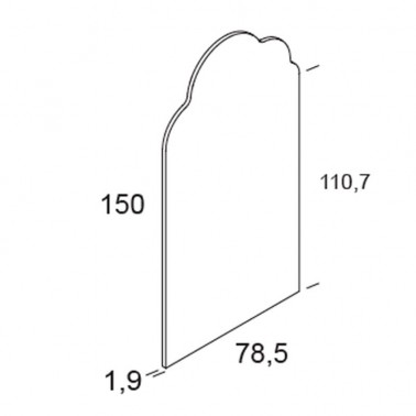 Panel Nube para pared