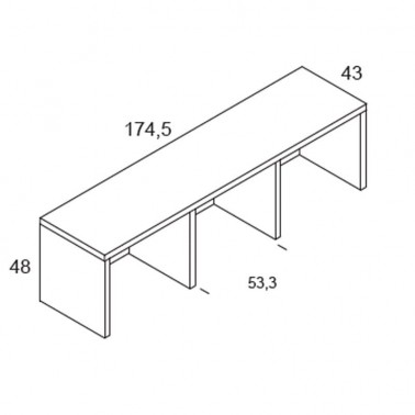 Mesa para juguetero grande