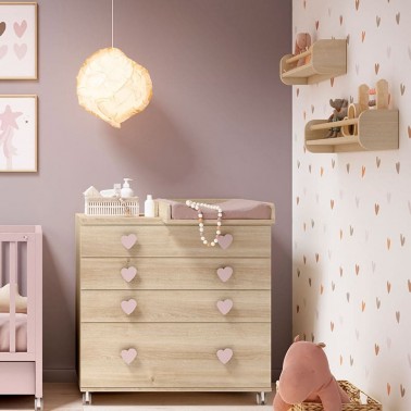 Papel decorativo Heartbeat