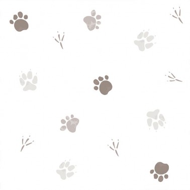 Papel decorativo Footprint