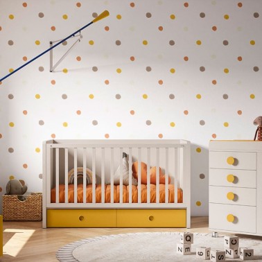 Papel decorativo Dots Acuarela