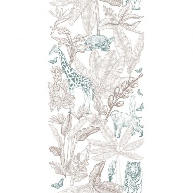 Papel decorativo Safari Green