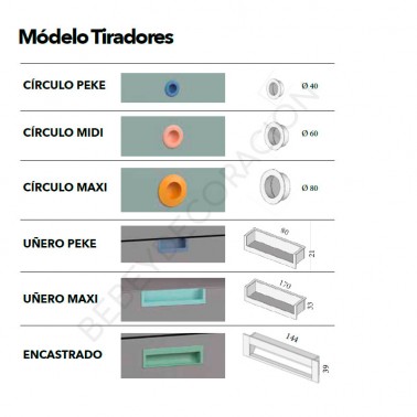 Armario modular cajones y hueco