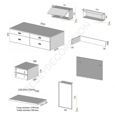 Habitacion juvenil SS41