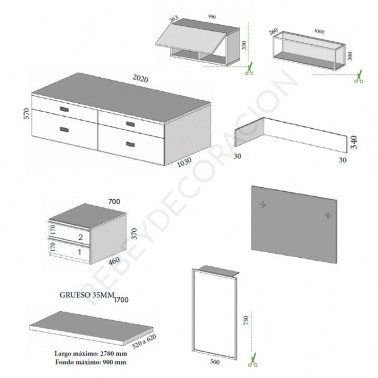 Habitacion juvenil SS41