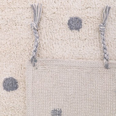 Alfombra infantil Numi Gris