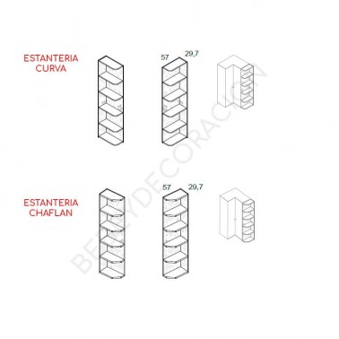 Estanteria terminal Crazy Print