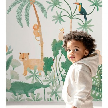 Mural Aventura en la jungla