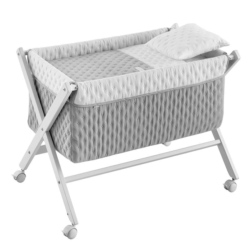 Minicuna tijera Soft Gris